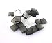 Honbay 40pcs Semitransparent Black and Clear Plastic USB Male Anti-Dust Plug Stopper Cap Cover