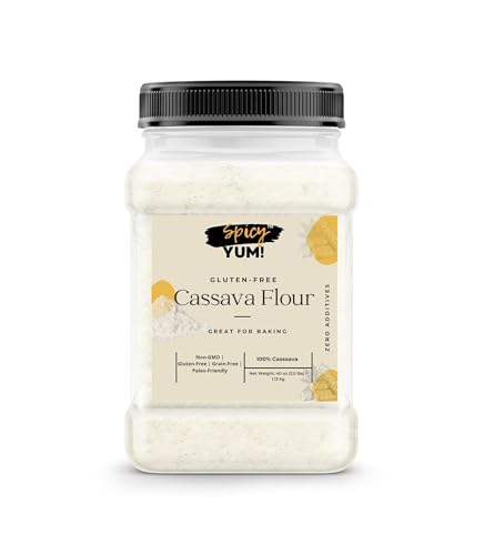 Spicy Yum! Cassava Flour Gluten-Free, Grain-Free, Paleo & Keto Friendly