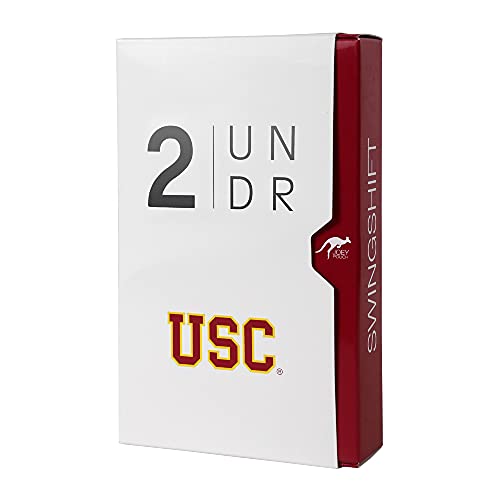 2UNDR NCAA Team Colors Men's Swing Shift Boxers (Usc Cardinal, X-Large)2