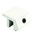 Prime-Line Products U 9812 Sliding Window Lock, Fits on 1/4 in. Max Fin, Aluminum, White, Tamper Resistant (Pack of 2)
