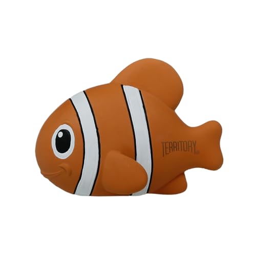 Juguete para perro de caucho natural Peces Payaso miniatura 2