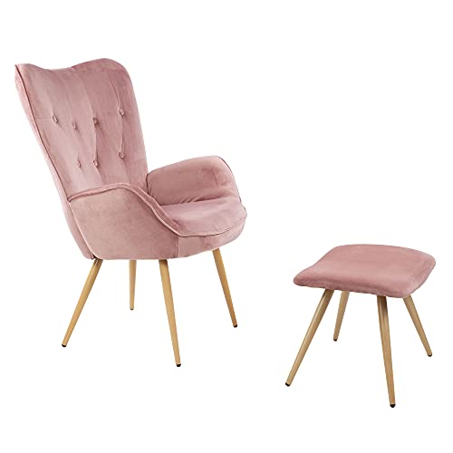 Sessel Mit Hocker Rosa Ohrensessel mit Hocker Rosa – Die 15 besten Produkte im Vergleich ...