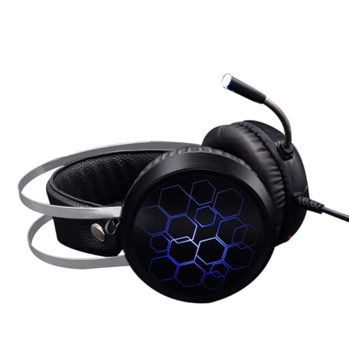 Vaguelly Wired Gaming Headset with Mic, RGB, 7.1 Surround