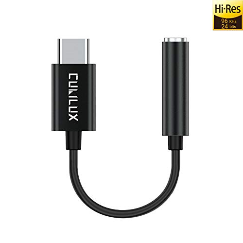 USB C Audio Adapter for Samsung Galaxy S20 Ultra S20+, Note 10/Note 10