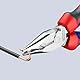 KNIPEX Spitz-Kombizange mit Comfort-Griffen verchromt 145 mm, 08 25 145