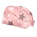 Pink Star 2 Pieces Unisex Working Caps with Buttons Adjustable Bouffant Hats Tie Back Caps