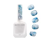 Ästhetisches Nagelgel | 12 ml Ästhetischer Nagellack Für Fingernägel,Meeres Nagelgel,Für Salon, Frauen, Männer, Jugendliche, Bühnenauftritte, Täglichen Gebrauch, Reisen,