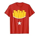 Pommes Frites rot weiß