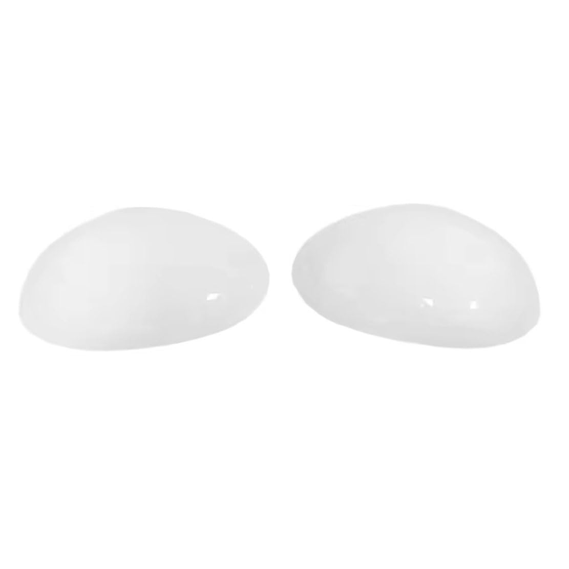 MSMDG Car wing mirror cover,Compatible with Toyota Aygo 2005–2014,Auto Parts,white