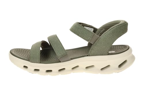 Skechers Sandalia Slip-ins Go Walk Glide Step Kaki talla 41 para hombre calzado cómodo 4
