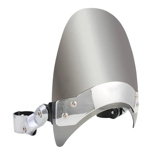 Carénage de pare-brise moto finition chrome haut de gamme pour Softail