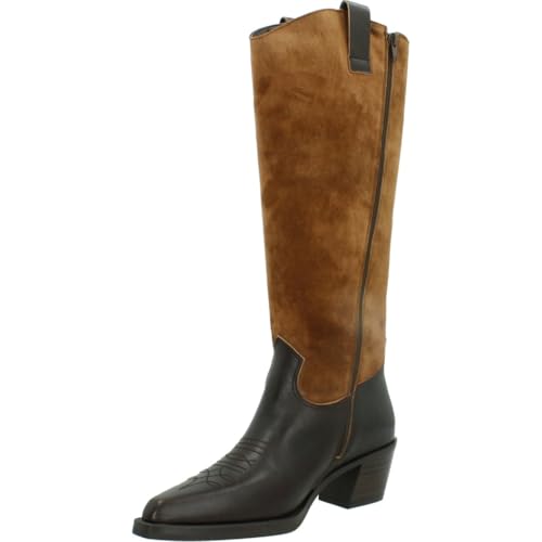 ALPE 5532 72 Bottines femme en daim marron confortables et durables