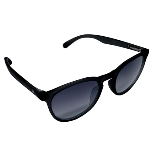 Óculos de Sol Polarizado Total Canasvieiras Proteção UV400 Masculino Feminino (Preto, Preto)