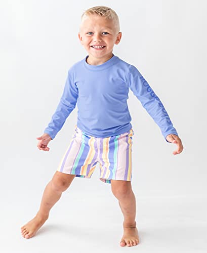Image of RUGGEDBUTTS Baby /Toddler Boys Long Sleeve Rash Guard Swim Shirt w /UPF 50+