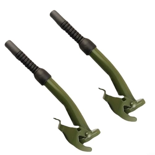 Trayne Boquilla de vertido de metal flexible para depósito de gasolina y diésel de 20 L con tamiz integrado y flujo de aire mejorado en color verde oliva