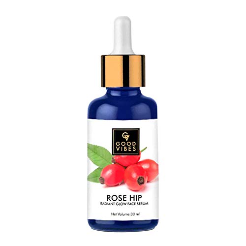 Good Vibes Radiant Glow Face Serum, Rose Hip