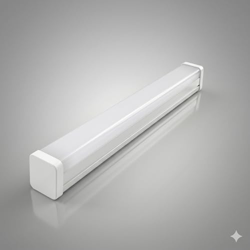 Image of LED Tube Light 4 Feet 40 Watt | LED Batten 4Ft Cool White 6500K | 4000 Lumens High Brightness | Energy-Efficient LED Tube Light for Home, Living Room, Bedroom, Office | (Warm White, 4FT, 40, Watts)