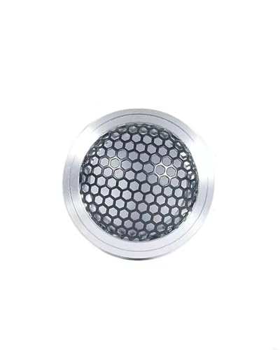 Anello Protettivo Decorativo Copertura In Rete Di Alluminio Per Altoparlanti Auto Da 1.5-6 Pollici Per Modifica Del Montante A Accessori Audio4 pollici argento aluminum