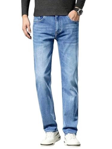 Image of Ben Martin Men's Smart Fit Stretchable Jeans || Mid-Rise Denim Pants with Whisker Wash || Premium Casual Wear Jean for Men || 5 Pocket Jean's for Men's (3)
