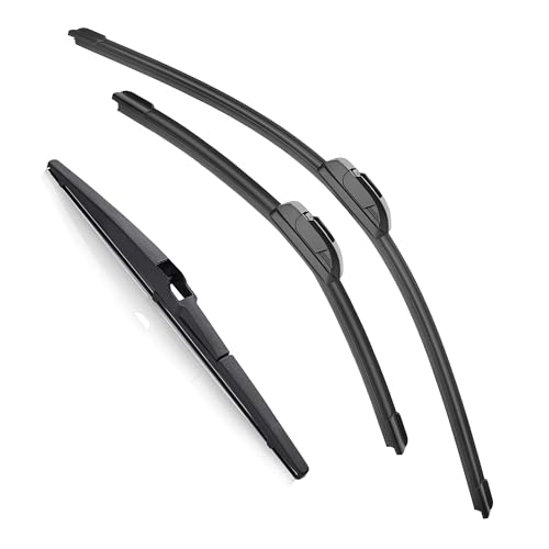 Essuie-glaces Toyota Highlander 2008-2019 anti-bruit et anti-traces avant arrière