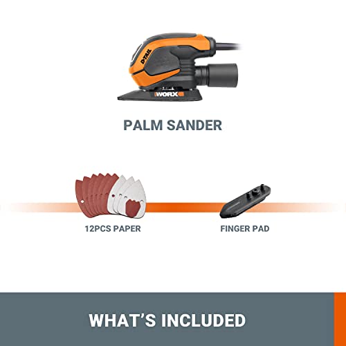 WORX WX647 55W De-Tail Corded Detail Sander 6 WORX WX647 55W De-Tail Corded Detail Sander - Image 6