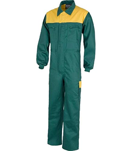 Mono de Trabajo - Buzo con Cuello Camisero