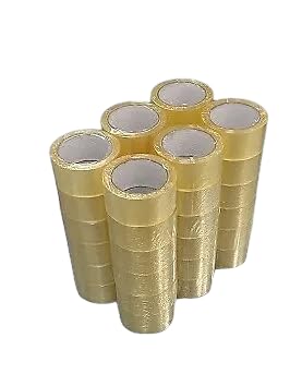 Nastro Adesivo Imballaggio 50mm x 66mt Trasparente, 36 Rotoli