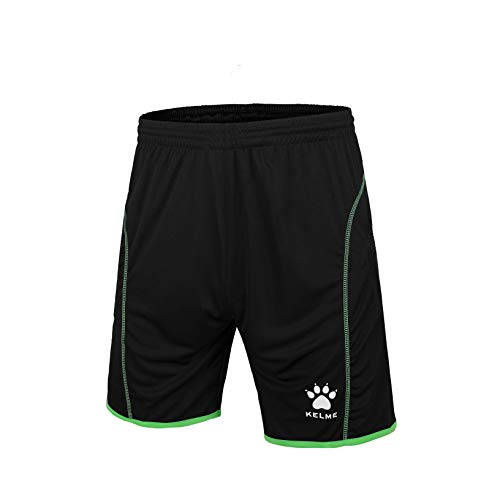 KELME Soccer Goalie Jersey Padded Uniform Kit - Goalkeeper Jersey, Shorts & Socks - Mens Football Padded Shirt - Kids and Adult Sizes (Green (No Socks), Small)