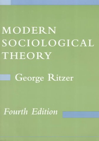 Modern Sociological Theory 0070530181 Book Cover