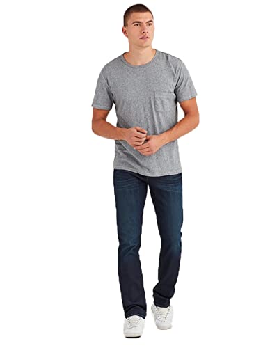7 for All Mankind Men's Slimmy Slim Straight Leg Jean Pants, Monte Sano, 36