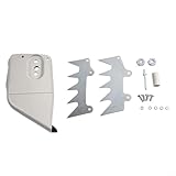 Kit de cubierta de piñón de embrague para motosierras MS660, MS650 y 066, incluye estaca de perro de registro, colector de cadena y tuerca de barra, construcción de metal y plástico