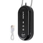 Portable Air Purifier, Wearable Personal Ionizer for Cleaner Air Necklace, Compact & Rechargeable, Ideal for Travel, Office, and Outdoor Use, 120 Million Ions