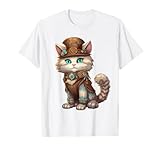 Gatito Steampunk para fanáticos del steampunk Ragdoll Cat. Gatito steampunk para todos los amantes de los gatitos. Moda Steam punk Ragdoll Cat Gatito Punk Vapor. Lindo gatito punk de vapor.