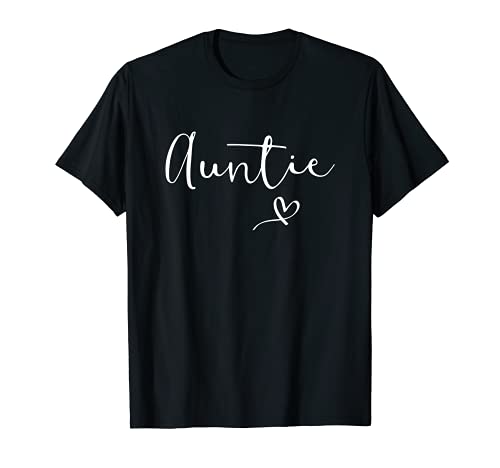 Auntie Women Aunt Christmas Mother s Day Birthday Nephew T-Shirt