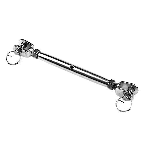 Tensor para cables de acero inoxidable Heavy Duty para cables y cuerdas, ajustador de perno para sombra y tendedero miniatura 1