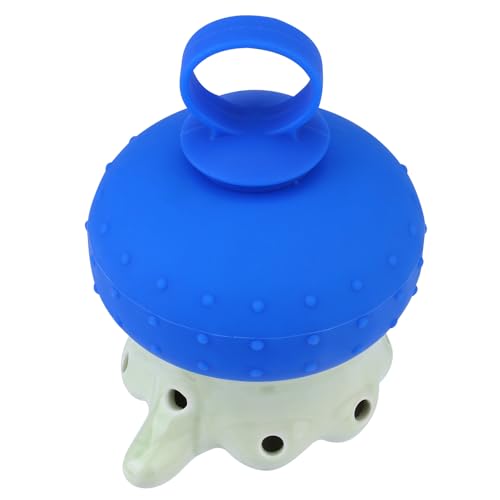 DECOMELODY Cerámica Moxibustión Pot para Masaje de Cabeza y Cuerpo Olla Cerámica Removible y Lavable Aparato para Moxibustión Casa Alivio de Estrés y Cuidado de Salud