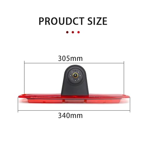 Caméra recul feu stop pour Benz Sprinter en résolution AHD 1080P robuste - 2