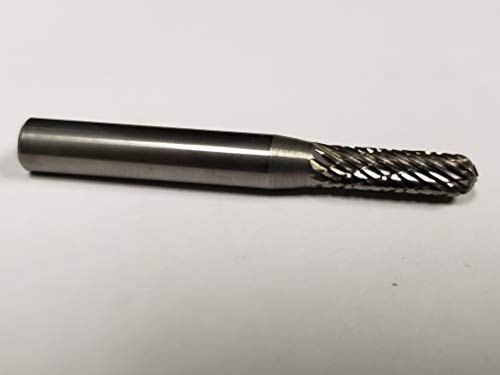 Fresa bola carburo KCT123715 3/16" diámetro vástago 1/4" miniatura 3