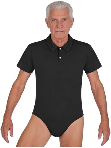 Bodysuit d'incontinence unisexe avec fermeture éclair à l'entrejambe pour adultes