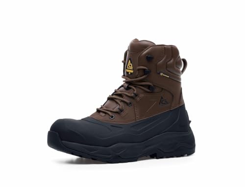 ACE Work Boots Mammoth IV Composite Toe Brown Men's 11.5, Women's 13.5