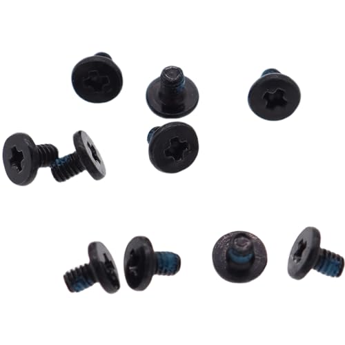 Deal4GO M2x3mm M.2 SSD Flat Head Phillips Screw Replacement for Dell HP ASUS Acer Lenovo Laptop Desktop Cooling Fan Heatsink Hinge - Black - Thumbnail 4