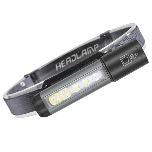 Lampe frontale WURF LED puissante pour le camping et la randonnée nocturne en forêt