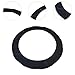 Aosekaa Trampoline Spring Cover, Standard Trampoline Pad, Black