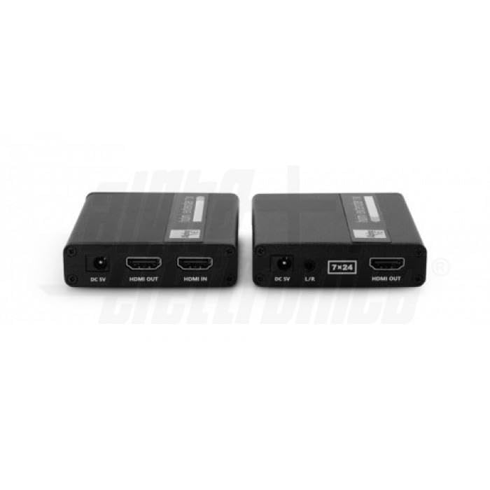 ALPHA ELETTRONICA EXTENDER HDMI CAVO 1XCAT.6 CON USB Loop Out - KVM - cavo CAT.6-70m - HDR CT373/13