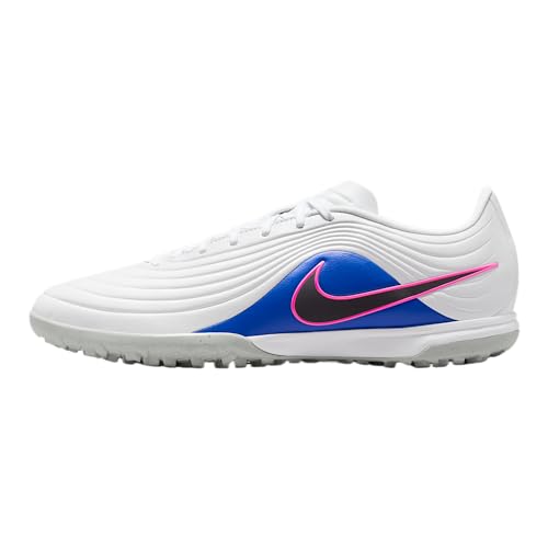 Nike Tiempo Maestro Academy Turf Low-Top Soccer Shoes (White/Racer Blue/Pink Blast/Black) Size 7