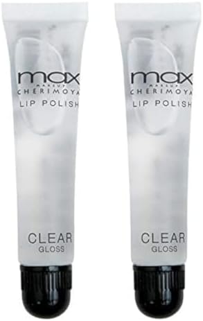 Cherimoya MAX Makeup Clear Lip Polish (2 Pieces)