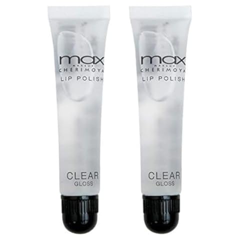 Cherimoya MAX Makeup Clear Lip Polish (2 Pieces) Cover