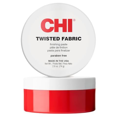 CHI Twisted Fabric, Moisturizing Styling Paste For Sculpting & Molding Hair, Creates A Brilliant Finish, Sulfate, Paraben, & Cruelty-Free, 2.5 Oz Cover
