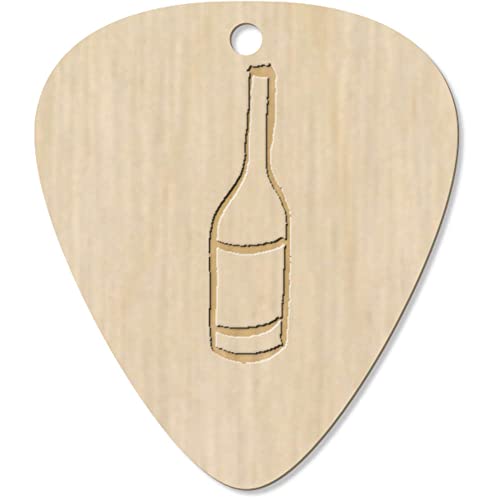 Azeeda 7 x ‘Bouteille de Vin’ médiator/pic de Guitare (GP00026889) - Les Beatles, Paul McCartney, John Lennon, RIngo Starr, George Harrison Azeeda 7 x 'Bouteille de Vin' médiator/pic de Guitare (GP00026889)