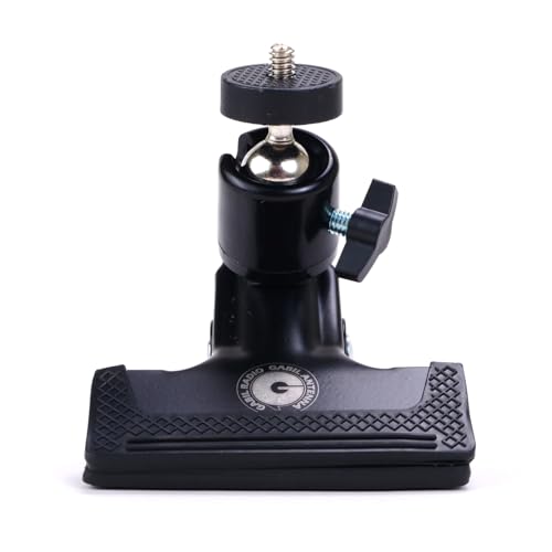 Pince de fixation universelle pour boîtier GRA-AT330T et accessoires photo avec rotule 6,35 mm